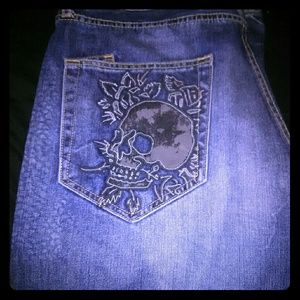 Ed Hardy by Christian Audigier Men's Denim Jeans